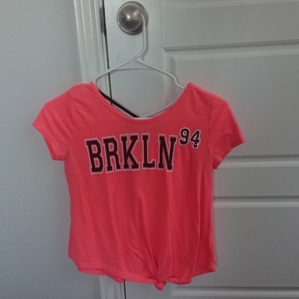Pink BRKLN 94 shirt